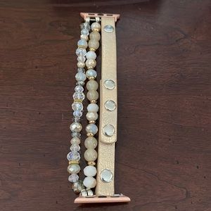 WATCH BAND IN GOLD TONE